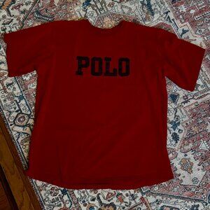 Polo Ralph Lauren - 90's Original POLO Block Letter Tee - Men's XL